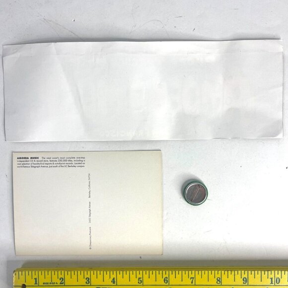 Amoeba Music Berkeley San Francisco CA 10 Tote Bag Button Postcard Sticker Lot - Picture 14 of 15